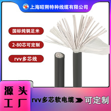 专业生产批发国标认证RVV线缆,聚氯乙烯护套软电缆, 工厂直销