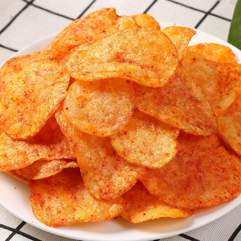麻辣土豆片洋芋丝云南贵州特产网红小吃香辣薯片薯条整箱-阿里巴巴
