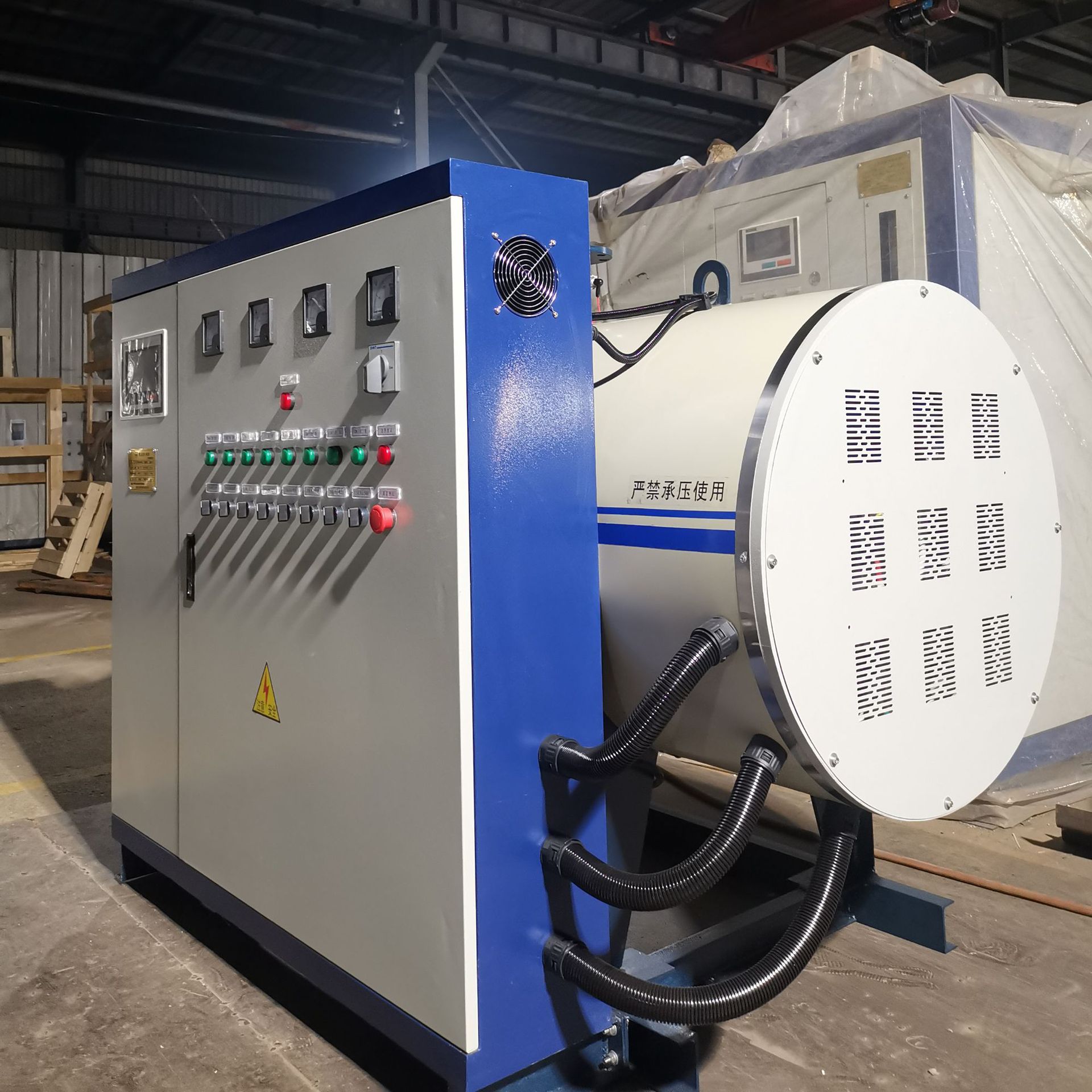 卧式防冻电加热热水锅炉 变频控制 自动恒温 浴池加热 厂价直供