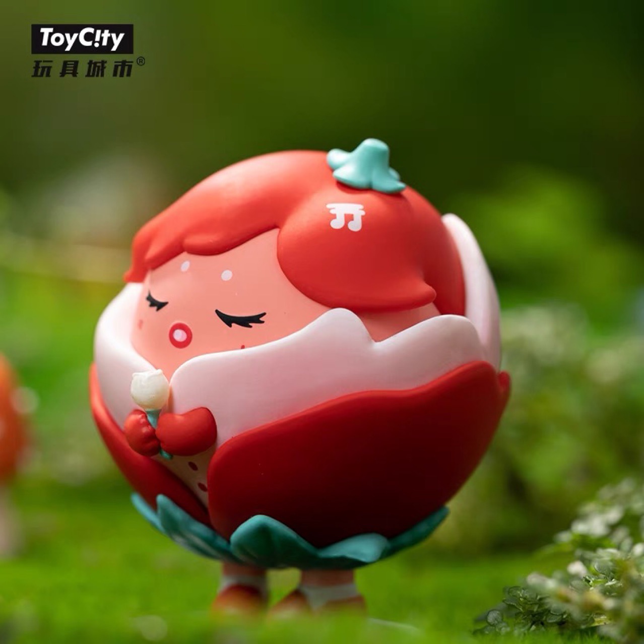 现货特价toycity玩具城市新款蓬蓬怪开花系列潮玩盲盒女孩可爱