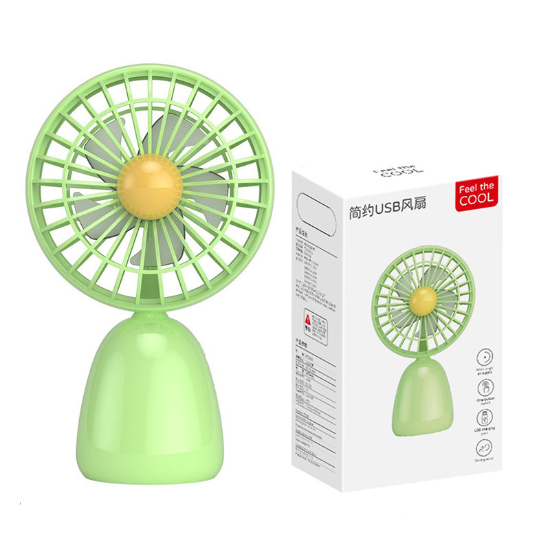 Mini Desktop Small Fan Rechargeable Usb Student Dormitory Simple Fresh Desktop Cooling Handheld Fan