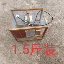 蚂蚱贵州喂养丁蜢楠竹昆虫养殖蝈蝈蚱蜢箱笼蟋蟀笼子防撞不锈钢丝
