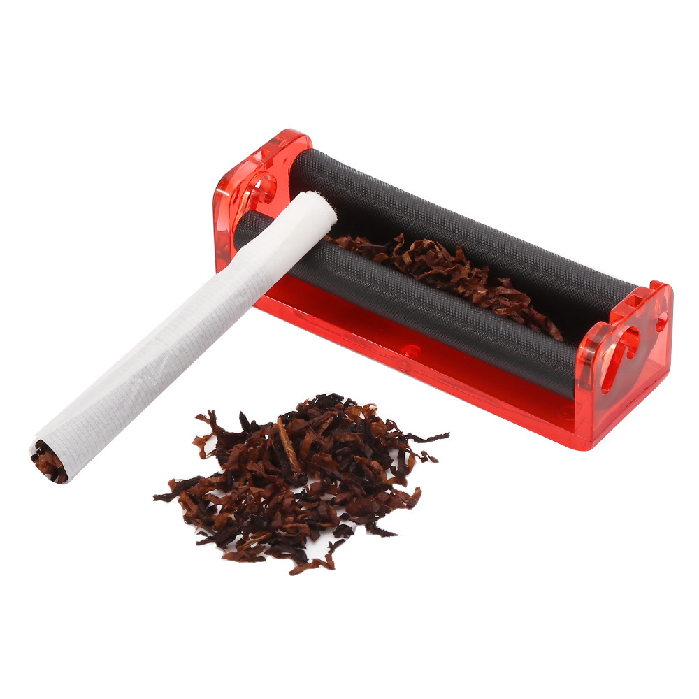 手动卷烟器70mm便携式迷你卷烟器拉烟器烟纸rollingpapers