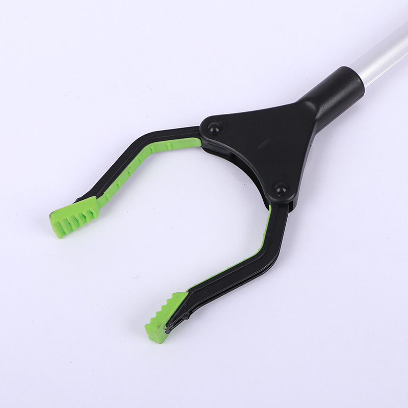 户外长柄垃圾夹带磁铁可折叠取物夹公园清洁垃圾钳烟头夹子厂家