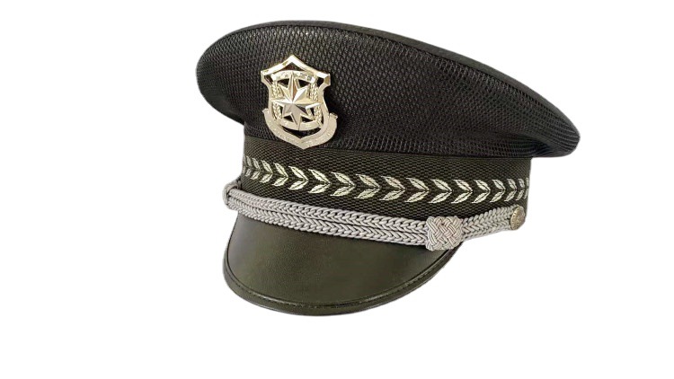 保安大檐帽大盖帽子交警大盖帽警帽安保帽子男款演出大盖帽交警帽