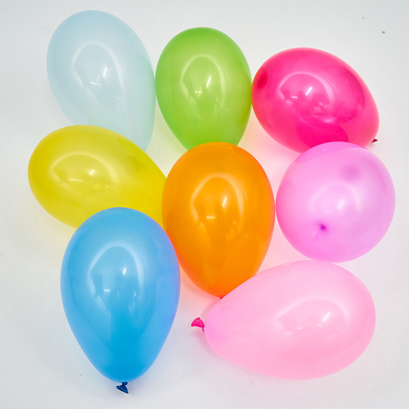 小气球地摊打靶儿童玩具气球爱华3号小气球500个装飞镖迷你小气球