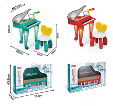 8851教学电子琴送椅子幼师教学初学者儿童电子琴礼品宝宝乐器批发