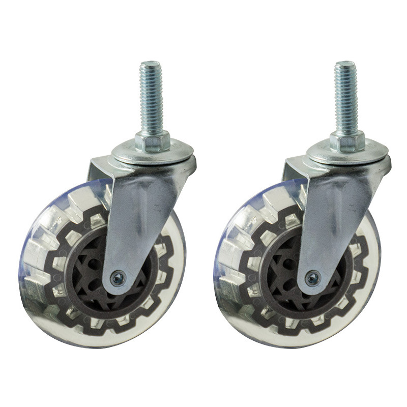 配件购物车买菜车小拉车推车轮子万向轮配件行李车拖车三角轮爬楼