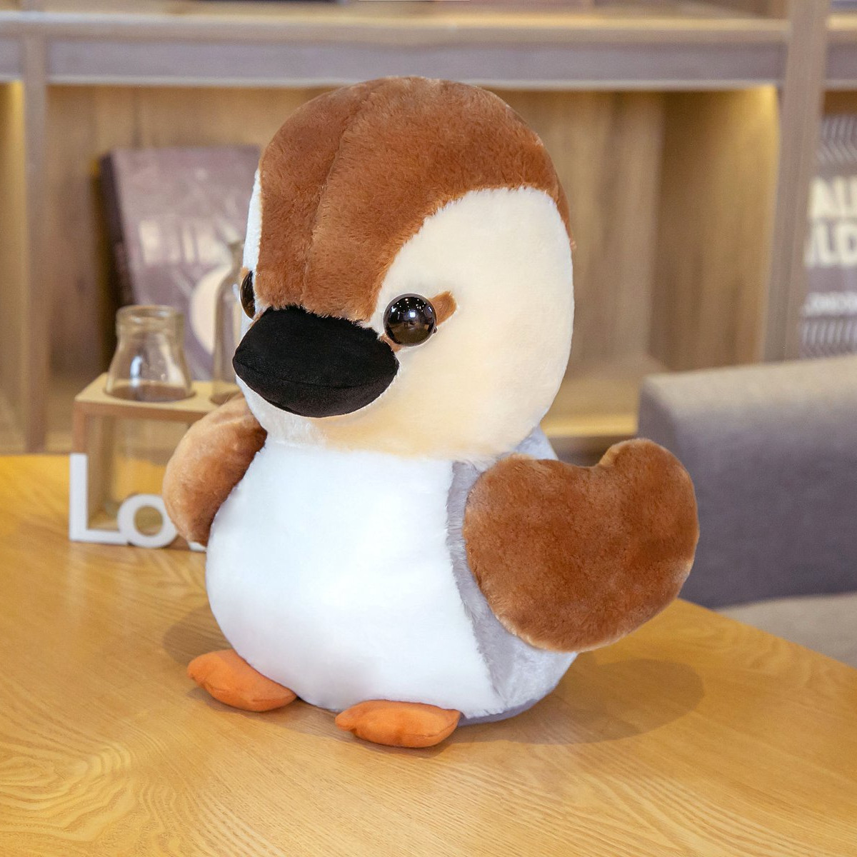 丑萌小鸭子玩偶毛绒玩具小鸭子公仔亲子玩具表演道具儿童生日礼物