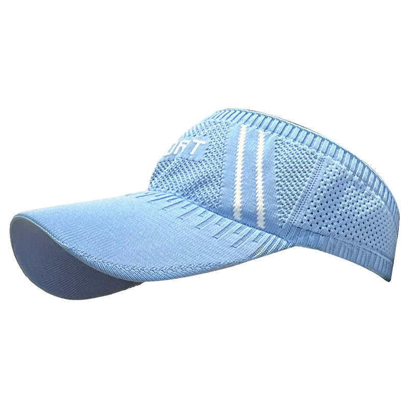 Enaide Face Cover Sun-Proof Big Brim Face Cover Ultraviolet-Proof Sun Hat Marathon Outdoor Topless Hat Running Cap