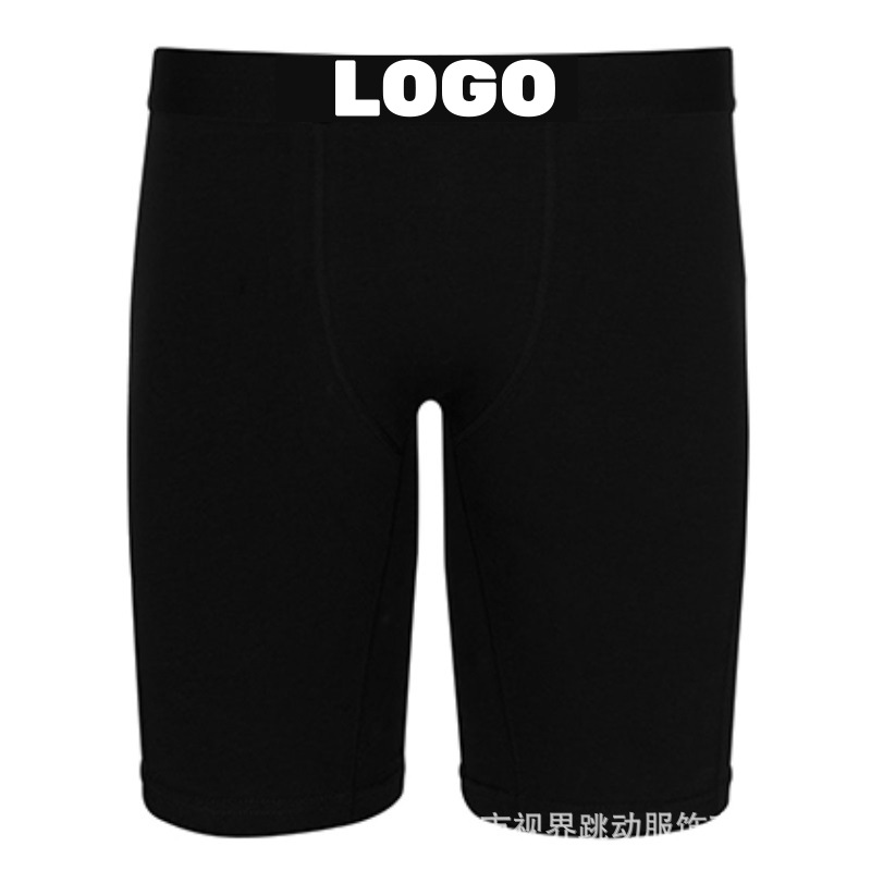 Foreign Trade Ethika Same Style Men's Underwear Boxer Cotton Fashion Brand Star American Sports Shorts Anti-Wear Leg Leggings