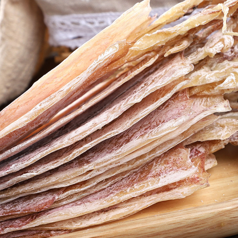 1a北海特产海鲜海产品水煮淡晒烧烤大号游尤干鱿鱼干干货散装半斤