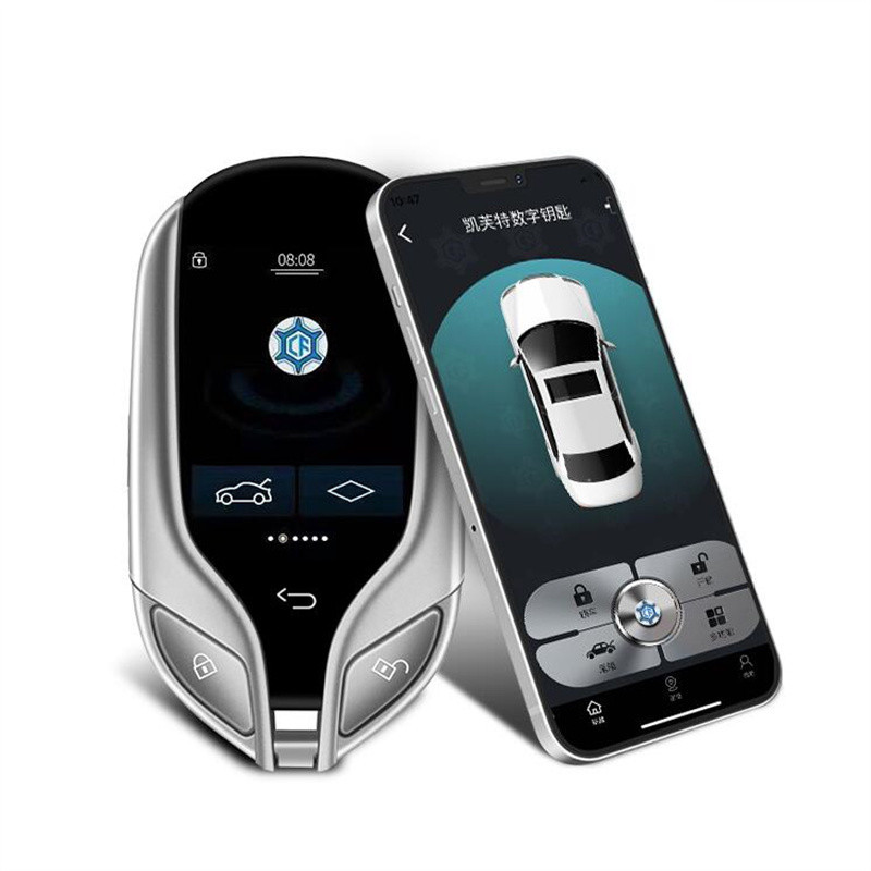 k911汽车液晶遥控器手机智能钥匙升级车规级pke无钥匙进入系统
