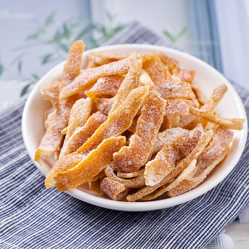 盐津陈皮500g散装蜜饯果脯即食桔子皮陈皮干冰糖陈皮泡茶橘子皮