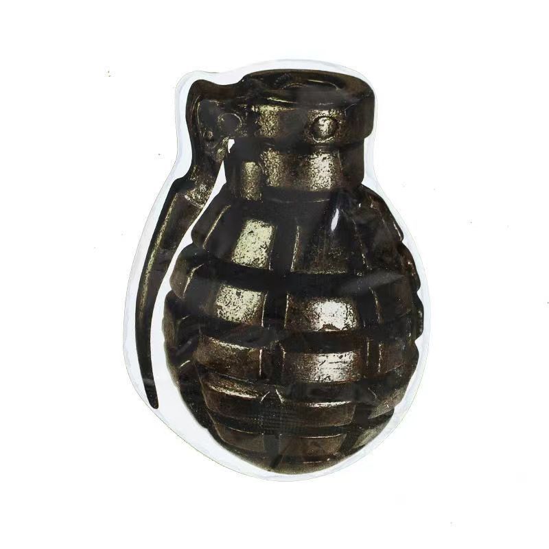 Simulation Self-Explosion Grenade Bullet Decompression Toy No Harm Trick Friends Prank Birthday Party Gift
