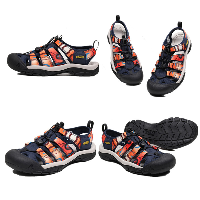 Air Keen Men's Shoes Closed Toe Protection Sandals Men's and Women's Newport2 Outdoor Wading Non-Slip Upstream Shoes