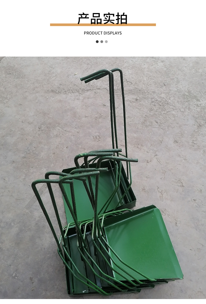 批发簸箕家用加大加厚特大铁垃圾斗铁皮垃圾铲畚斗大撮箕