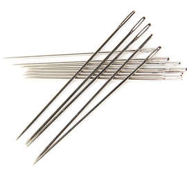 大眼手工缝纫针缝衣针老人缝被子被褥做鞋子纳鞋底大孔钢针好穿线