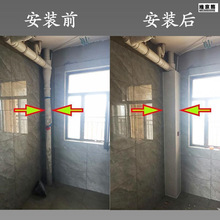 包下水管道装饰护角卫生间排水管厨房燃气管道阳台遮丑遮挡护板