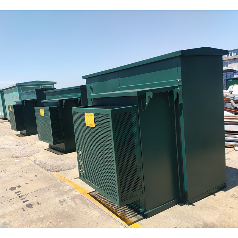 35kv美式箱变户外风力发电华式变压器35kv光伏华变箱式变电站定制