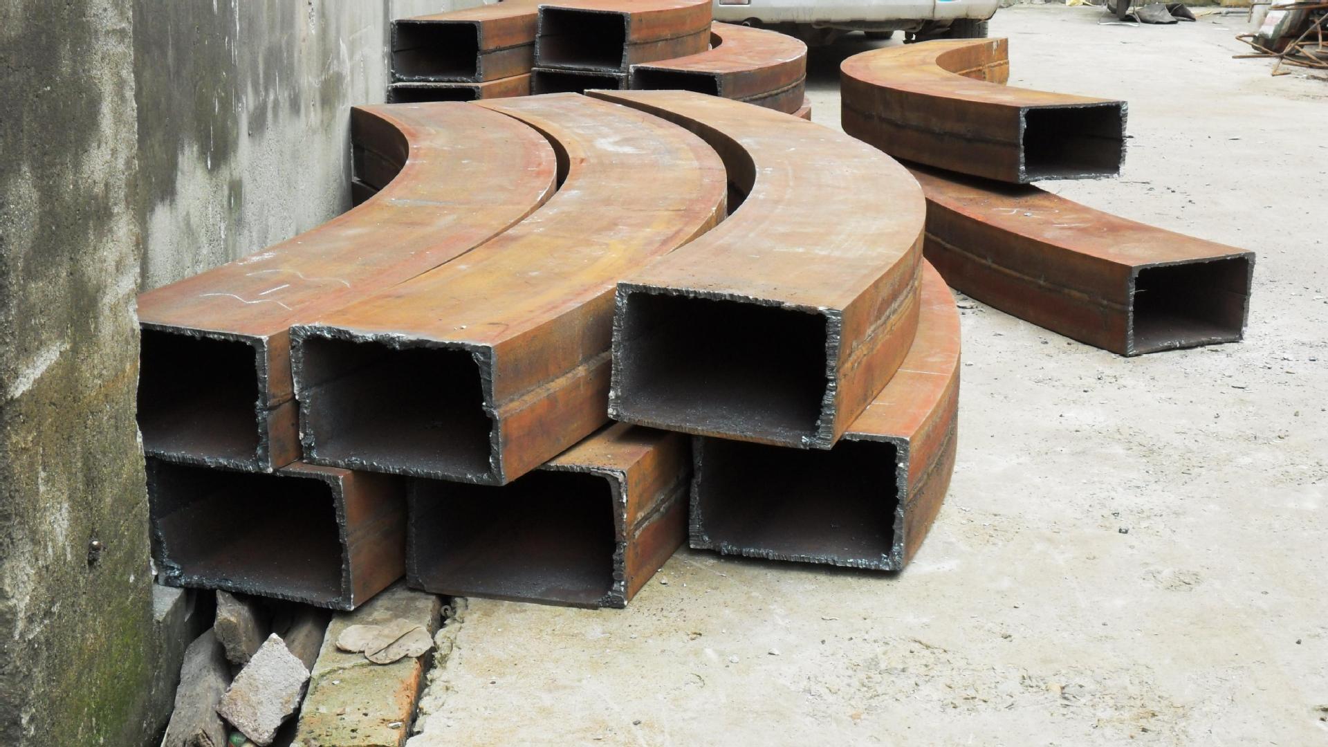 成都方管矩管拉弯加工现货方矩管顶弯 q235方矩管量大从优