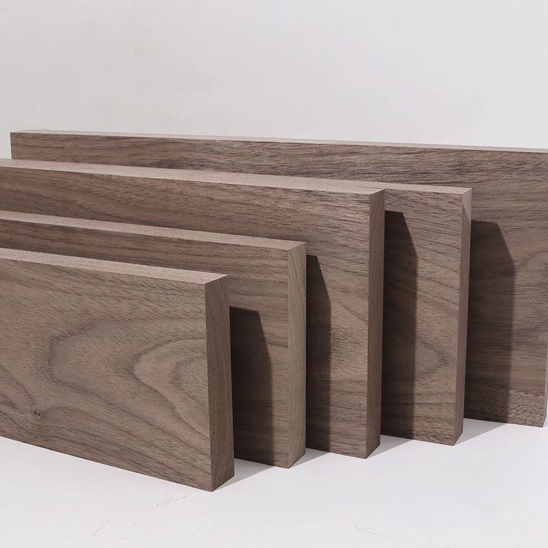 北美黑胡桃木料原木木板板材实木木方木条雕刻料桌面隔板