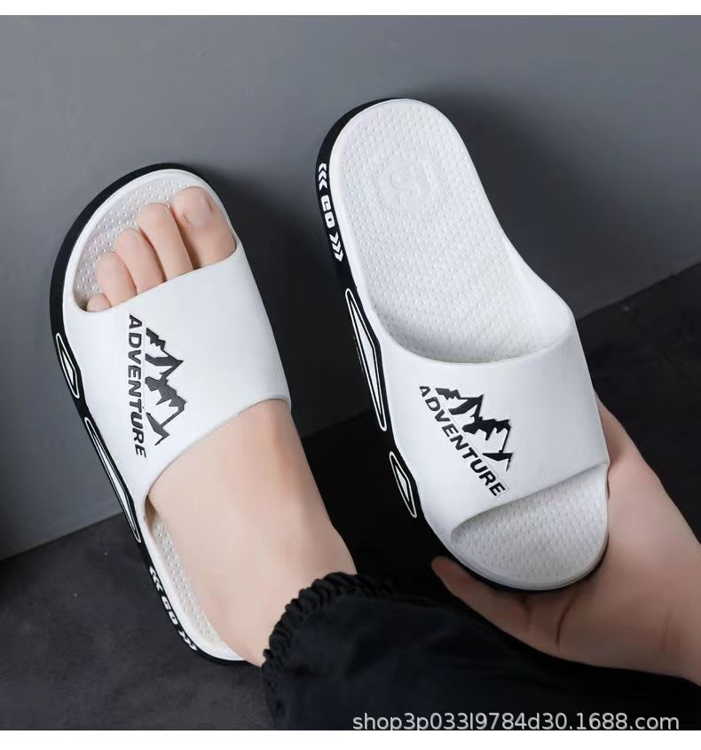 2023 Fashion New Couple Men's Sandals Home Outdoor Beach Daily Leisure Students Wholesale Stall