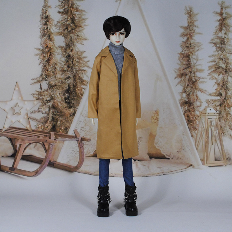 玩偶3分人偶mjd bjd sd doll心怡三分男娃60cm全套含衣服鞋子帅气