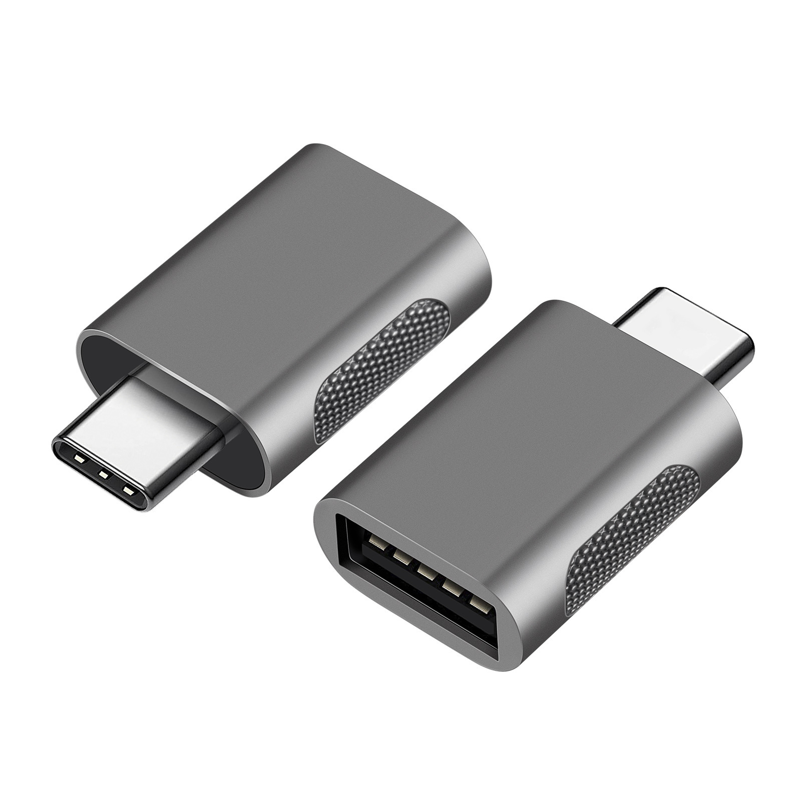 type-c转usb3.0母转接头手机数据线快充耳机转换器适用苹果type c