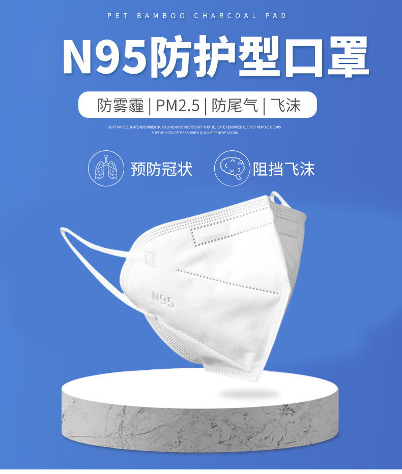 医用n95灭菌防护口罩防疫灭菌级n95非儿童独立包装外科医用级批发