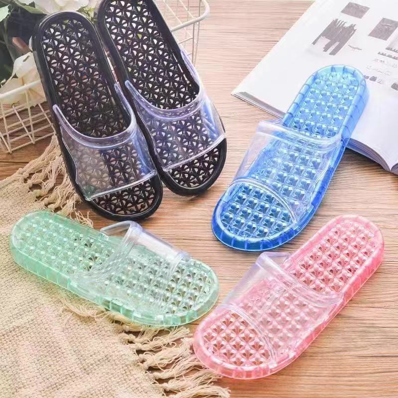 Summer Women's Home Indoor and Outdoor Dormitory Bathroom Non-Slip Slippers Soft Bottom Internet Celebrity Couple Men Leisure Sandals