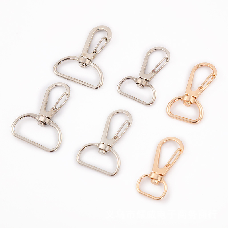 专业供应,转钩锌合金钥匙扣 织带挂钩 狗扣 龙虾扣工厂现货直销