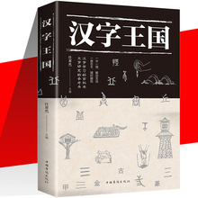 正版汉字王国收录数百个常用汉字起源和演变过程社会科学文字书籍