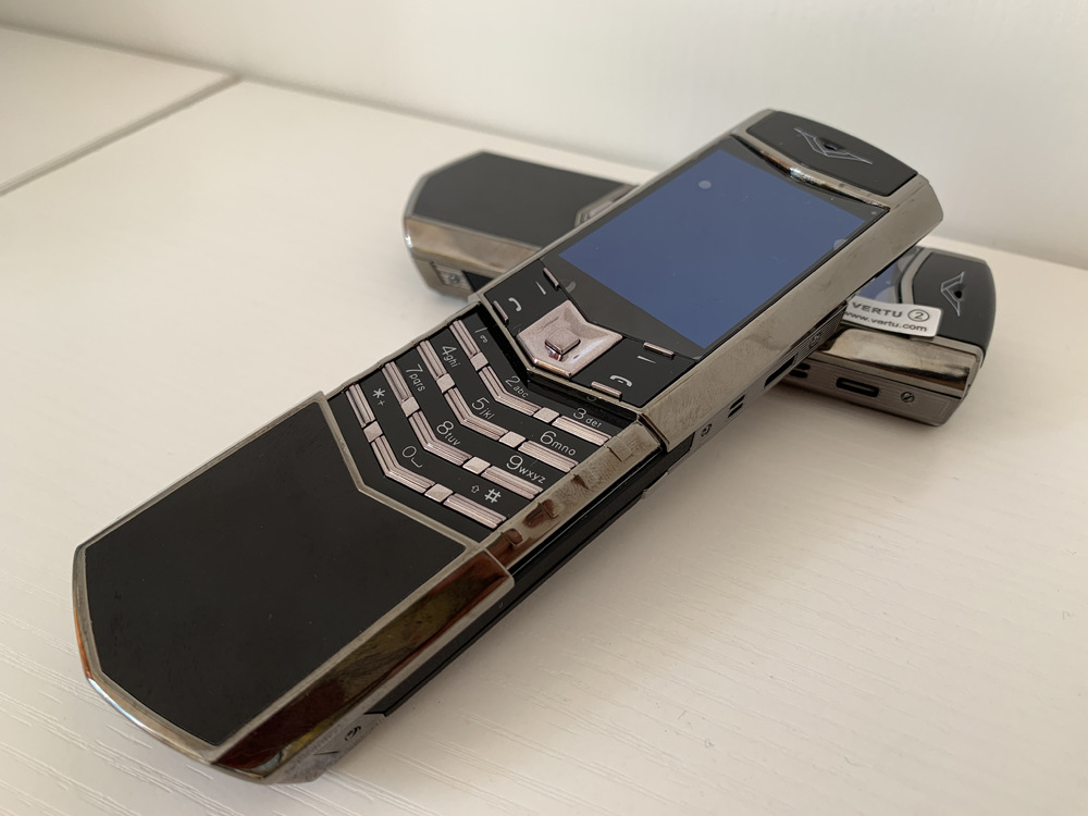 vertu威图手机v8蓝宝石玻璃屏滑盖功能备用机按键手机老年人手机