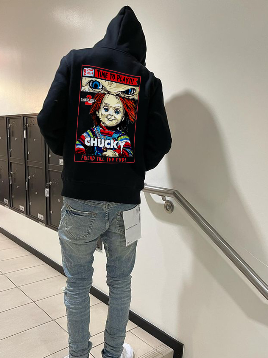 卫衣男装货源欧美潮牌连帽衫卫衣ins多巴胺欧美宽松情侣-阿里巴巴