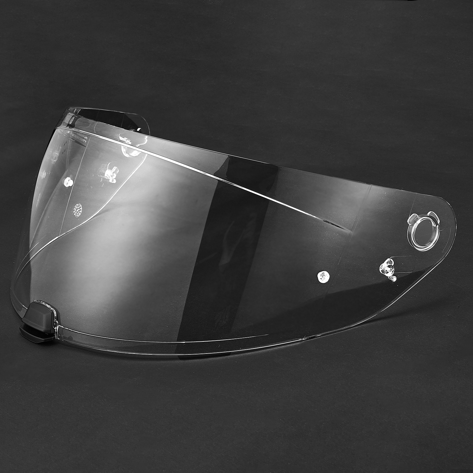 厂家头盔镜片 hjc p11头盔电镀镜片防雾毒液 四季通用机车双镜片