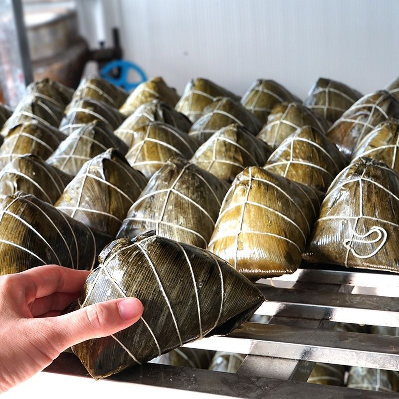 广西小吃特产平南14只装大肉粽蛋黄板栗大多口味速食早餐零食批发