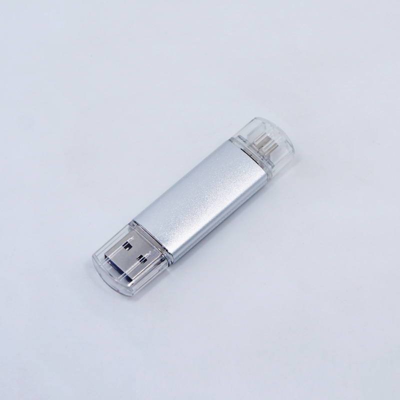 OTG Mobile USB Flash Disk 3.0 Mini Business USB Flash Disk Suitable for Computer Android Creative Metal USB Disk Wholesale Gift