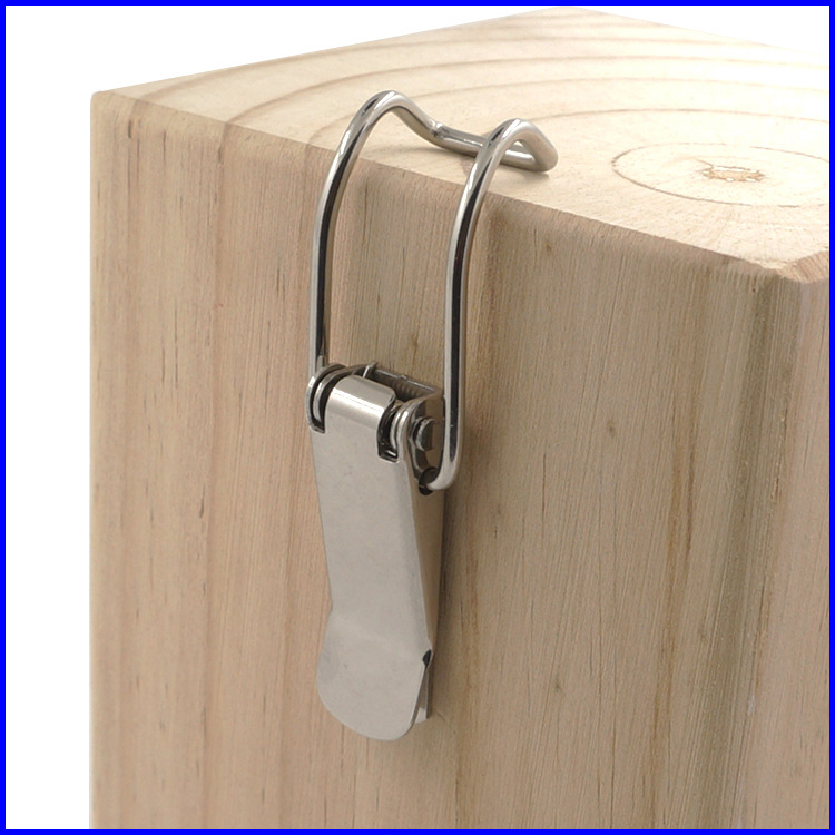 钩扣工具木箱扣挂锁锁扣搭扣卡扣开水桶304不锈钢扣锁115鸭嘴扣批