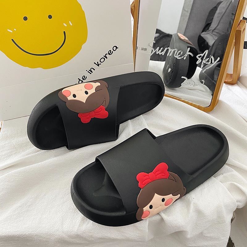 2023 New Summer Household Casual Indoor Non-Slip Slippers Soft Bottom Slip-on Sandals Women's Cross-Border Wholesale