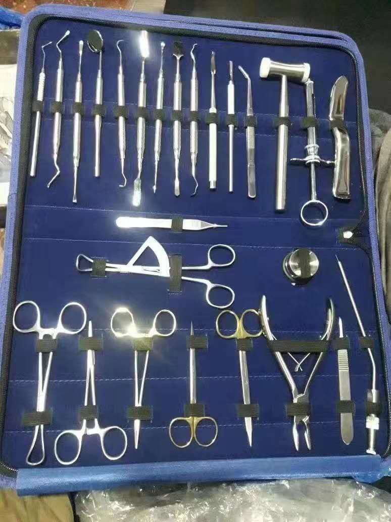 26-Piece Set High Quality Dental Implant Suit Dental Implant Package Stainless Steel Instrument Dentist Surgical Tool Dental Suit