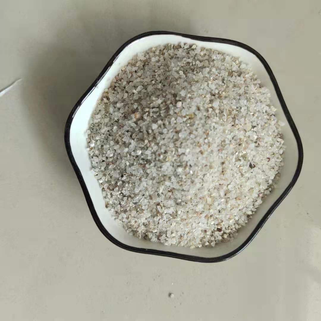 厂家批发地坪喷砂污水处理喷砂除锈石英砂净水器滤料石英砂
