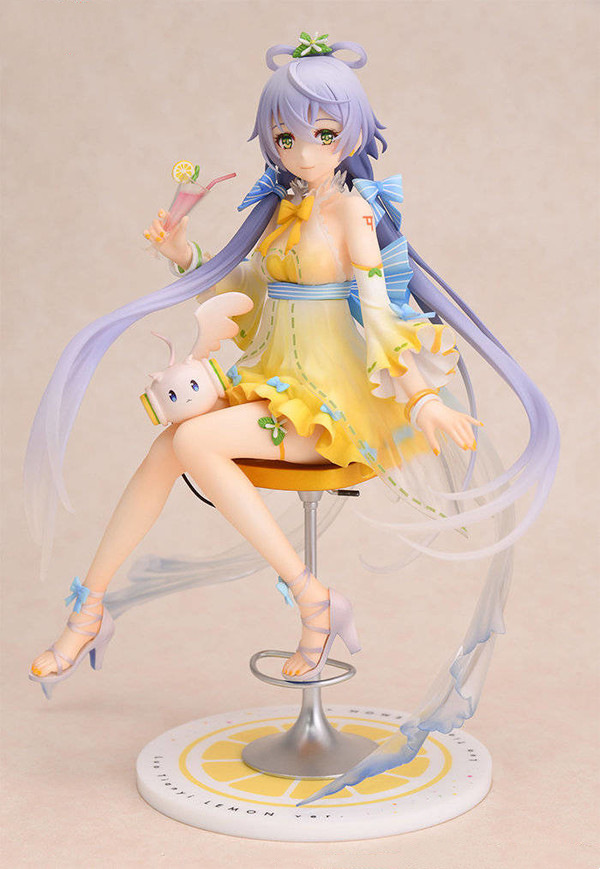 洛天依luo tianyi 柠檬 虚拟形象歌手美少女周边盲盒手办摆件定制