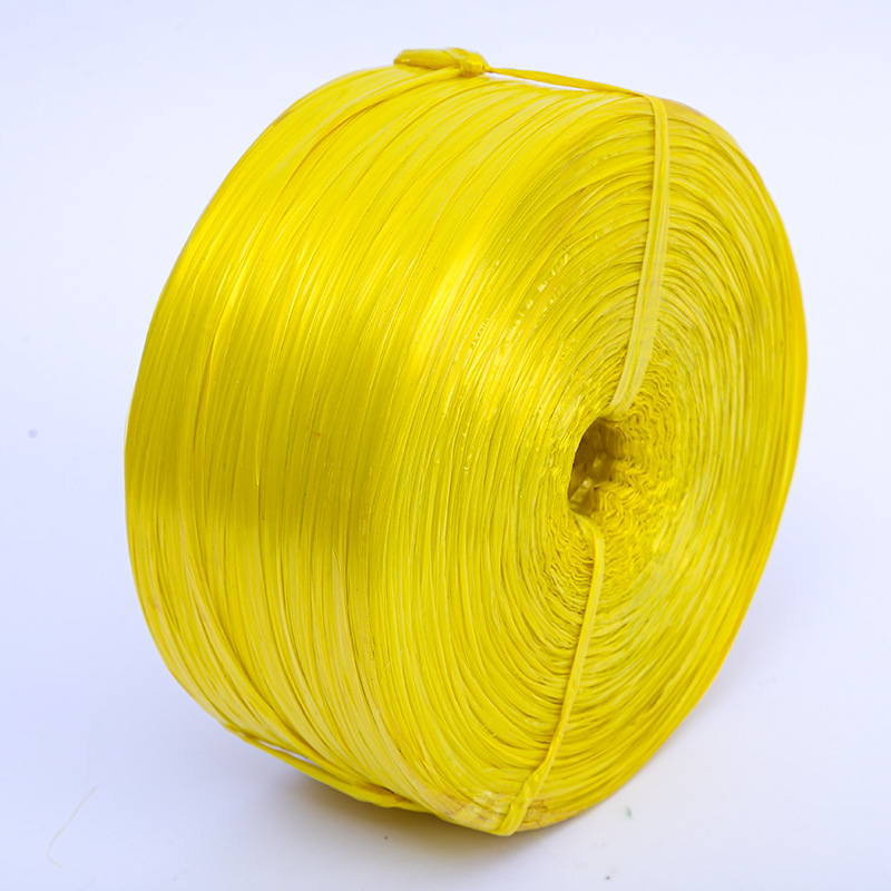 厂家批发捆扎绳尼龙绳 新料撕裂膜扎口打包绳 包装绳封包绳塑料绳