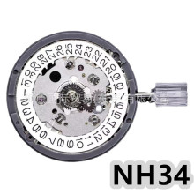 手表配件 日本原装全新 NH34A精工全自动机械机芯 NH34机芯