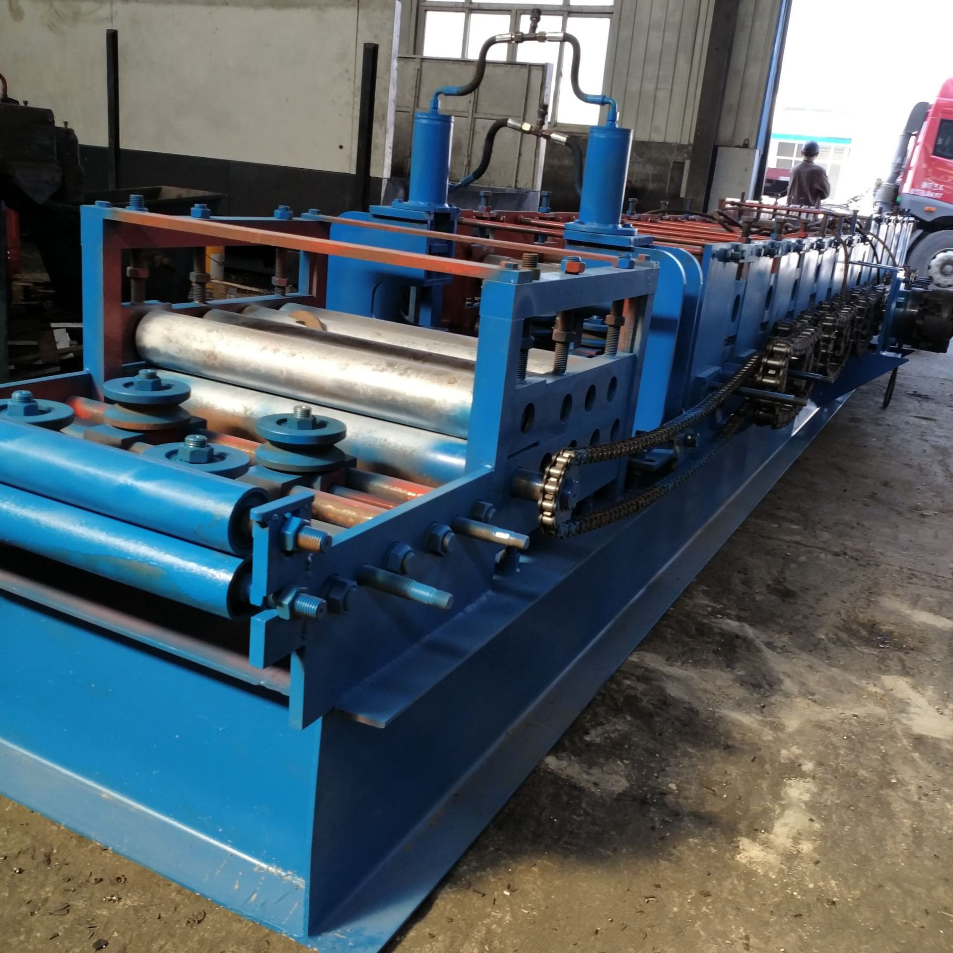 c型钢机厂家供应c型钢机c型钢设备一机双出c型钢床架横梁设备