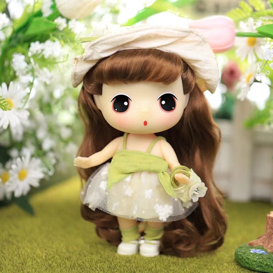 韩国正版潮玩18cm换装娃娃可爱小清新女生闺蜜七夕节日礼物小茉莉