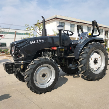 黑金刚704四轮拖拉机厂家 50马力 70马力80马力四轮可定制驾驶室