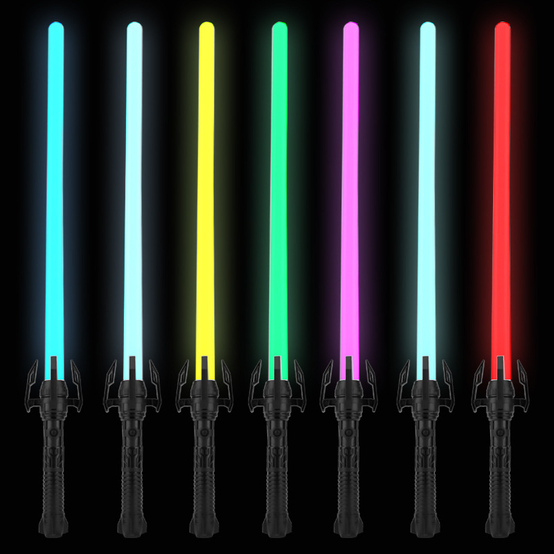 Wholesale Laser Sword Star Wars Luminous Toys Retractable Toy Sword Glow Stick Children's Toys Boys and Girls