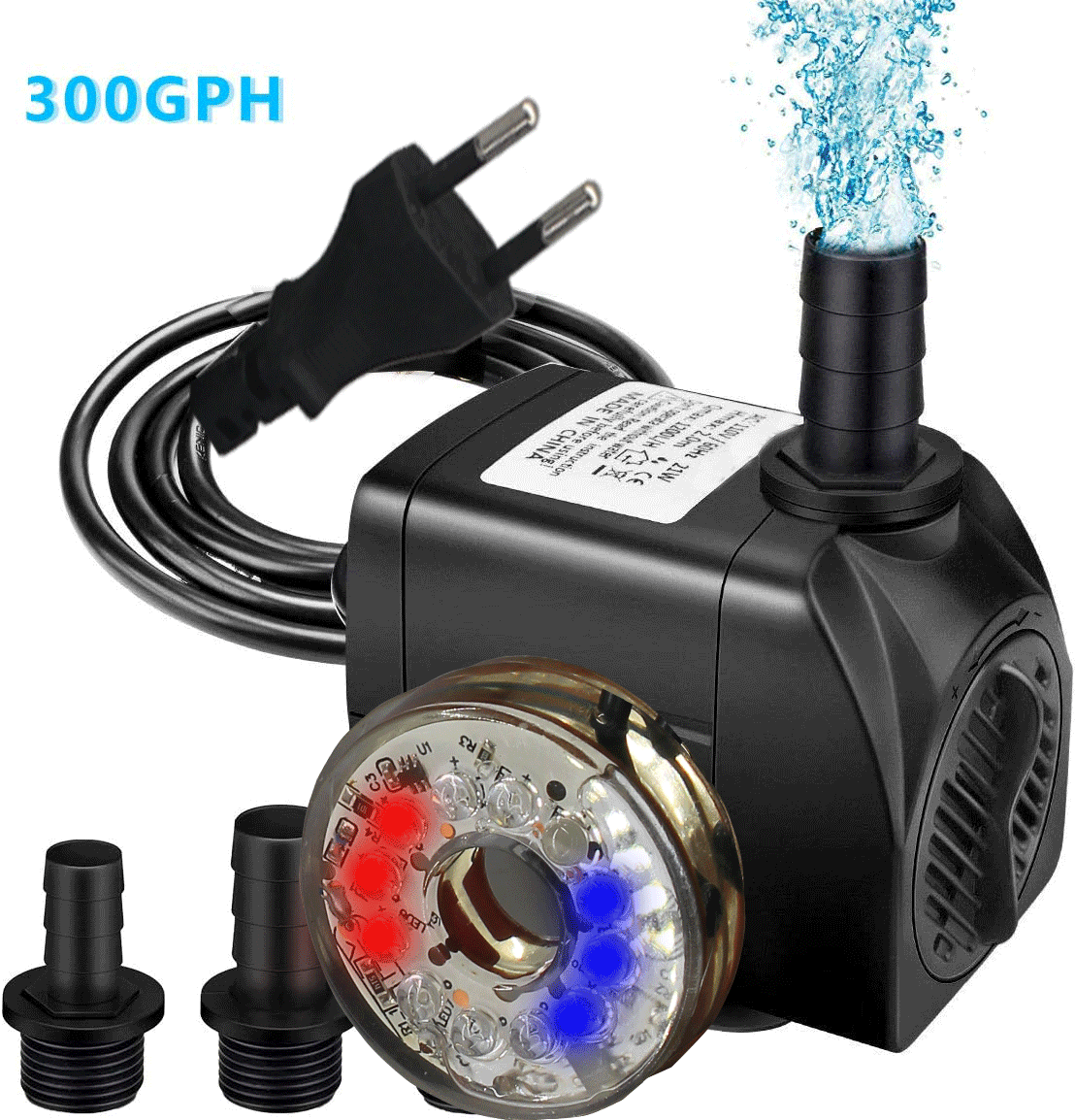 假山盆景微型小水泵鱼缸工艺品潜水泵低音过滤泵风水轮迷你抽水泵